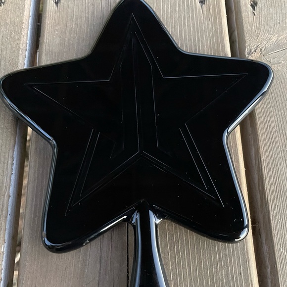 Jeffree Star Cosmetics Black on Black Star Shaped Hand Mirror - Picture 9 of 10